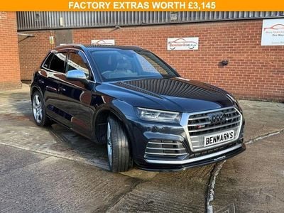 Blue Used 2018 Audi SQ5 Comfort SUV | £28,495 (Fair price)