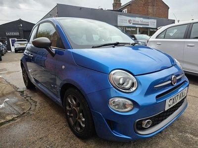Blue Used 2017 Fiat 500 S Hatchback | £6,995 (A bit pricey)