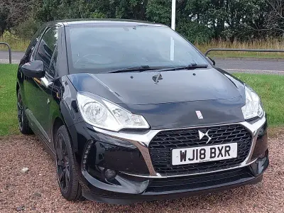 Used DS Automobiles DS3 Performance 130 HP (95 kW) 2018 Black Hatchback