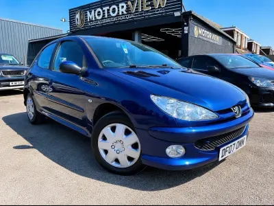 Used Peugeot 206 2007 Blue Hatchback