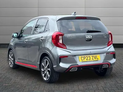 Used Kia Picanto GT-Line S 99 HP (72 kW) 2023 Grey Hatchback