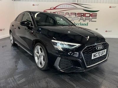 Black Used 2021 Audi A3 S-Line Sedan | £16,699 (Fair price)
