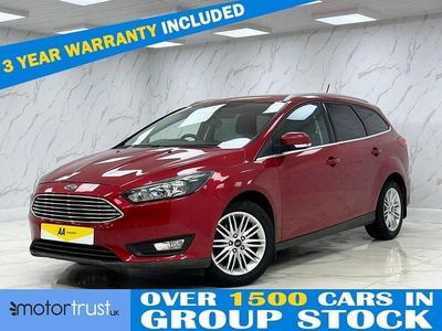 Red Used 2017 Ford Focus Zetec Estate | £5,495 (Fair price)