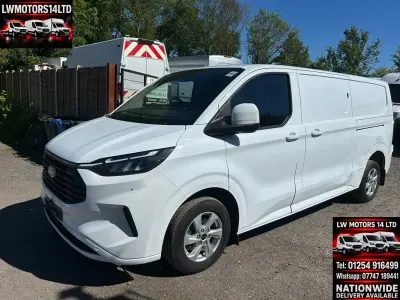 Used Ford Transit Custom Limited 136 HP (100 kW) 2024 White Van