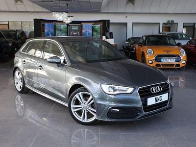 Used Audi A3 S-Line 2014 Grey Hatchback