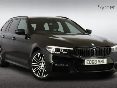 Used BMW 520 M Sport 187 HP (137 kW) 2018 Black Estate