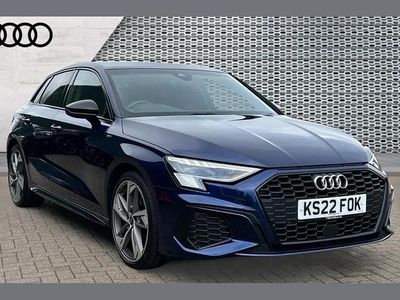 Used Audi A3 Comfort 150 HP (110 kW) 2022 Blue Sedan