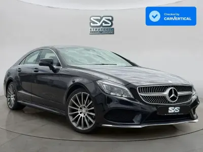 Used Mercedes CLS220 AMG line 177 HP (130 kW) 2016 Black Coupe