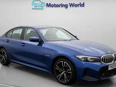 Used BMW 330e M Sport 292 HP (214 kW) 2023 Blue Sedan