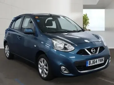 Used Nissan Micra Acenta 80 HP (58 kW) 2014 Blue Hatchback
