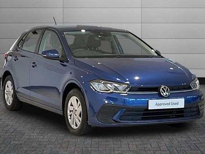 Used VW Polo Life 80 HP (58 kW) 2021 Blue Hatchback
