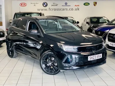 Used Vauxhall Grandland X 130 HP (95 kW) 2023 Black SUV