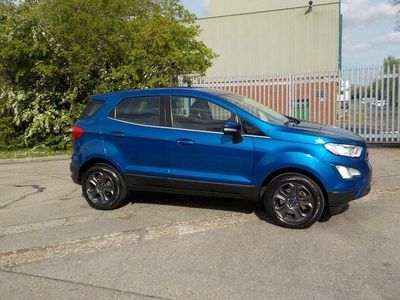 Used Ford Ecosport Zetec 2018 Blue SUV