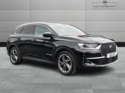 Used DS Automobiles DS7 Crossback Prestige 130 HP (95 kW) 2018 Black SUV