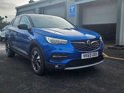 Used Vauxhall Grandland X Sport 130 HP (95 kW) 2019 Blue SUV