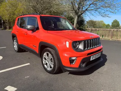 Begagnad Jeep Renegade Limited 180 HK (132 kW) 2020 Orange SUV