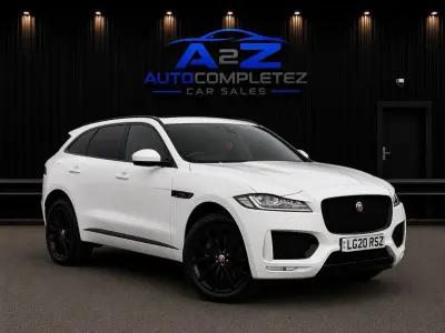 Used Jaguar F-Pace Chequered Flag 240 HP (176 kW) 2020 White SUV