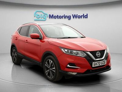 Used Nissan Qashqai N-Connecta 140 HP (102 kW) 2020 Red SUV