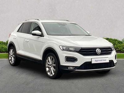 White Used 2018 VW T-Roc SEL SUV | £15,901 (Fair price)