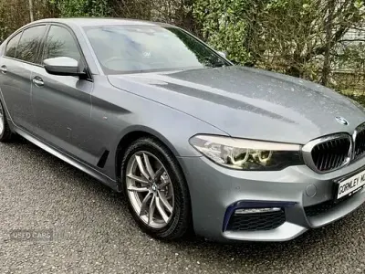 Used BMW 520 M Sport 2018 Blue Sedan