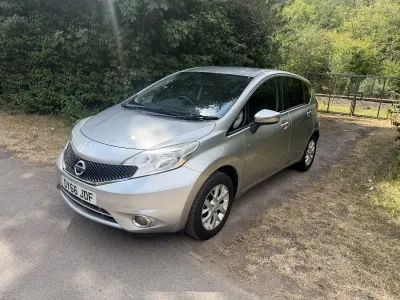 Used Nissan Note Acenta 78 HP (57 kW) 2016 Silver Hatchback