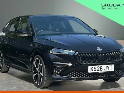 New Skoda Scala Monte Carlo 116 HP (85 kW) 2026 Black magic pearl effect Hatchback