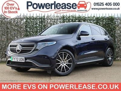 Used Mercedes EQC400 AMG line 300 kW (408 HP) 2022 Blue SUV