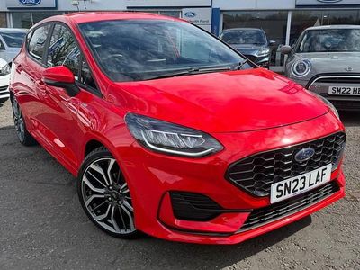 Usado Ford Fiesta ST-Line X 125 CV (91 kW) 2023 Rojo Utilitario