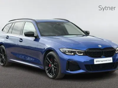 Used BMW M340 M Sport 369 HP (271 kW) 2021 Blue Sedan