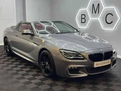 Used BMW 650 Cabriolet M Sport 450 HP (330 kW) 2018 Grey Cabriolet