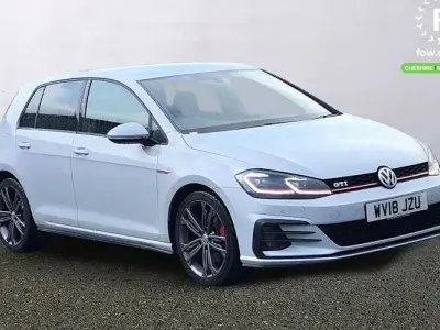 Used VW Golf VII Sportline 230 HP (169 kW) 2018 Silver Hatchback