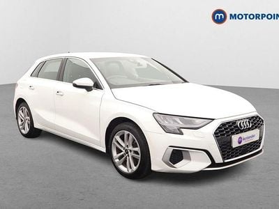Used Audi A3 e-tron Sport 2020 White Hatchback
