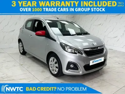 Used Peugeot 108 Active 72 HP (52 kW) 2020 Silver Hatchback