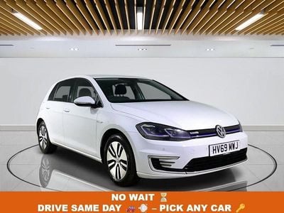 White Used 2019 VW e-Golf Hatchback | £9,699 (Fair price)