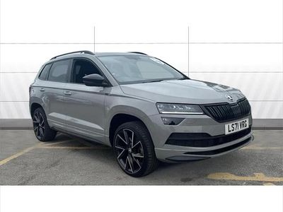 Used Skoda Karoq SportLine 150 HP (110 kW) 2021 Grey SUV