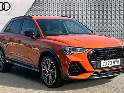 Used Audi Q3 Black Edition 245 HP (180 kW) 2023 Orange SUV