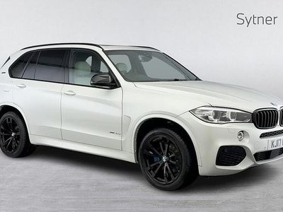 White Used 2017 BMW X5 M Sport SUV | £25,500 (Fair price)