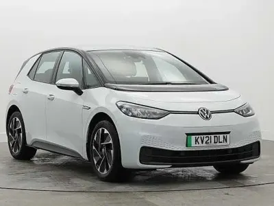 Used VW ID.3 Pro Performance 150 kW (204 HP) 2021 White Hatchback