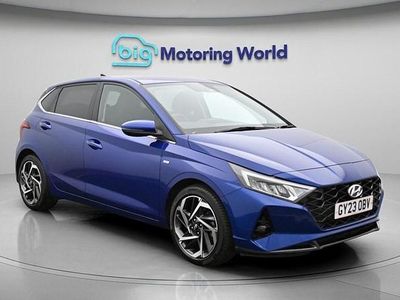 Used Hyundai i20 Premium 100 HP (73 kW) 2023 Blue Hatchback