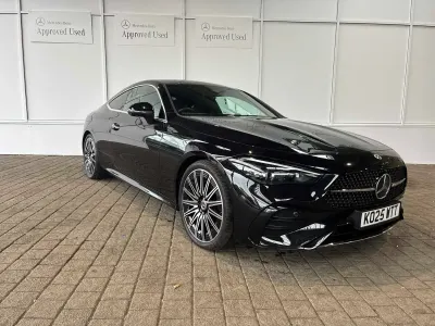 Used Mercedes CLE300 AMG Line Premium Plus 313 HP (230 kW) 2025 Black Coupe