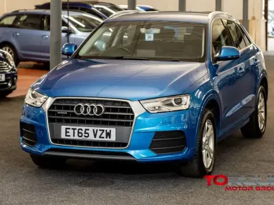 Usado Audi Q3 Design 150 CV (110 kW) 2016 Azul SUV