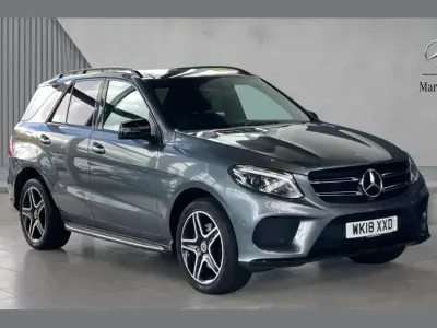 Used Mercedes GLE350 AMG 258 HP (189 kW) 2018 Selenite grey metallic SUV