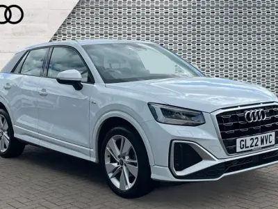 Usado Audi Q2 S-Line 150 CV (110 kW) 2022 Blanco SUV