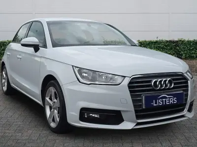 Begagnad Audi A1 Sport 2018 Vit Halvkombi