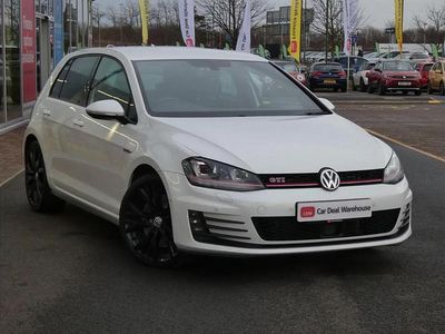 White Used 2017 VW Golf VII GTI Hatchback | £19,999 (Fair price)