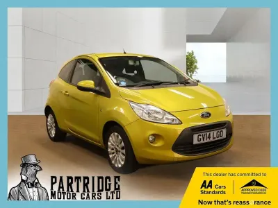 Used Ford Ka Zetec 69 HP (50 kW) 2014 Black Hatchback