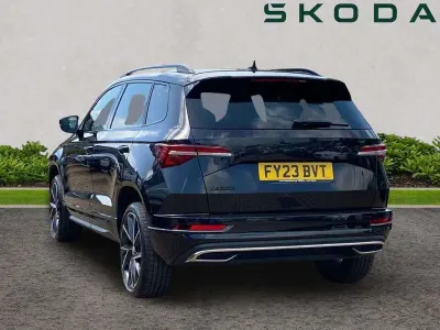 Used Skoda Karoq SportLine 150 HP (110 kW) 2023 Black SUV