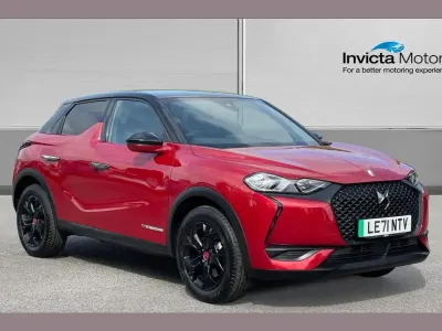 Used DS Automobiles DS3 Crossback E-Tense Performance 100 kW (136 HP) 2022 Red SUV