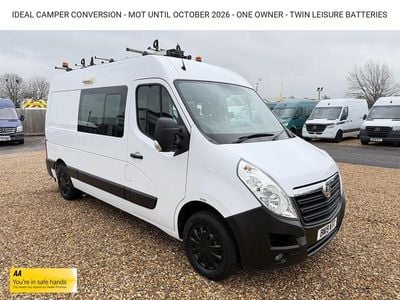Used Vauxhall Movano 130 HP (95 kW) 2019 White MPV