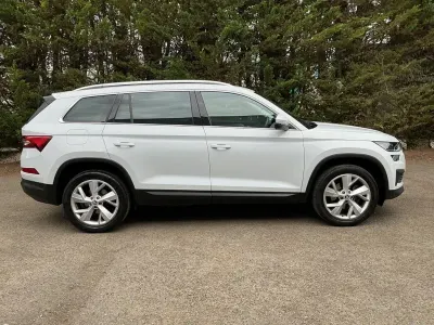 Used Skoda Kodiaq SE L 150 HP (110 kW) 2022 White SUV